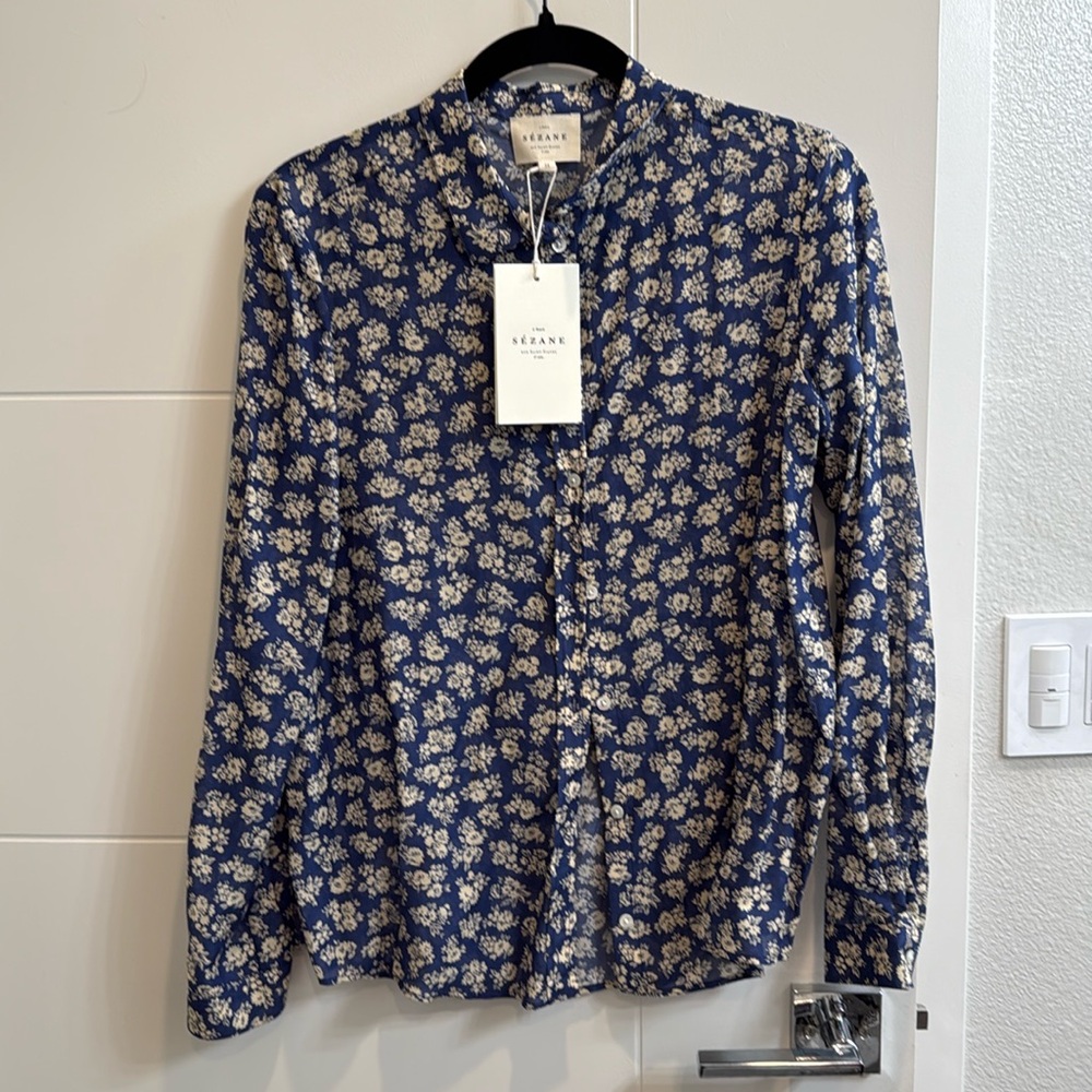 Sezane Pierro shirt / size 34 / 2